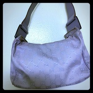 Lavender Gucci shoulder bag